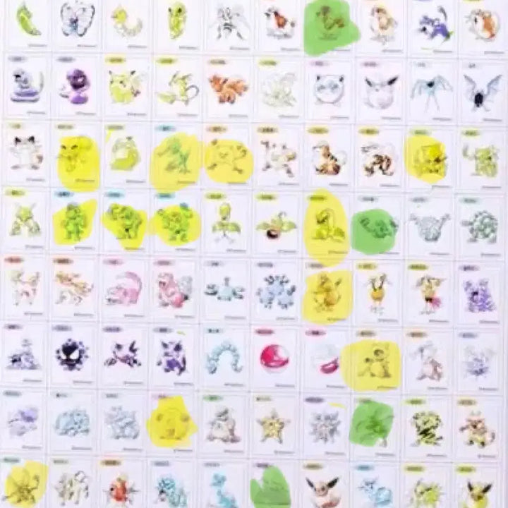 [BUNJANG] Pokemon 30th Anniversary Sticker Collection / 포켓몬 30주년 띠부씰 교환/판매