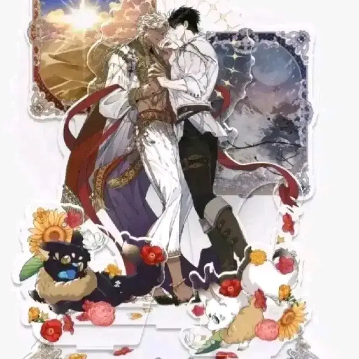 [BUNJANG] Sealed Baekyayeui Kkotgil Acrylic Stand with 1 Print Set / 미개봉)백야의꽃길  아크릴 스탠드,인화지1장