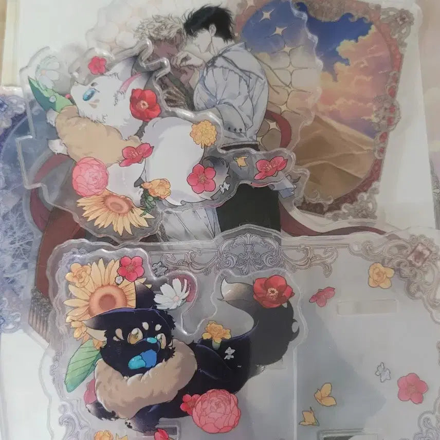 [BUNJANG] Sealed Baekyayeui Kkotgil Acrylic Stand with 1 Print Set / 미개봉)백야의꽃길  아크릴 스탠드,인화지1장