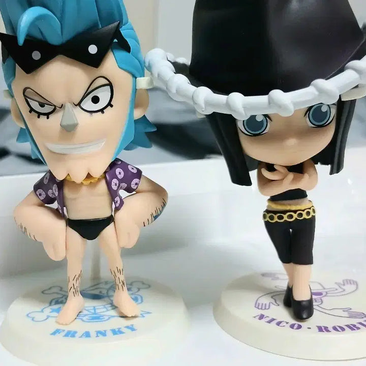 [BUNJANG] One Piece Franky Kyun Chara Figure Shabondy Archipelago Arc / 원피스 프랑키 큥캬라 피규어 샤봉디 제도편 큥캐러