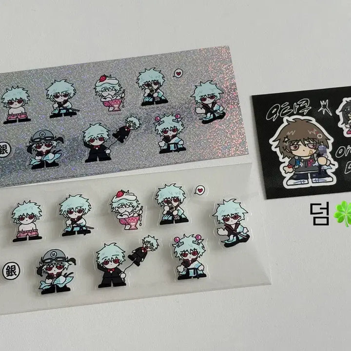 [BUNJANG] Gintama Gintoki Sticker Bundle / 은혼 후비적 님 긴토키 통판 스티커