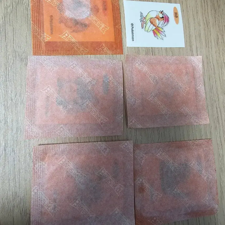 [BUNJANG] Pokemon Bread Sticker Artwork 1996 Charizard / 포켓몬빵 띠부씰 아트워크 1996 리자몽 외 5종