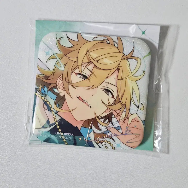 [BUNJANG] Ensemble Stars Kaoru 9th Anniversary Square Badge / 앙스타 카오루 9주년 사각 뱃지 캔뱃지