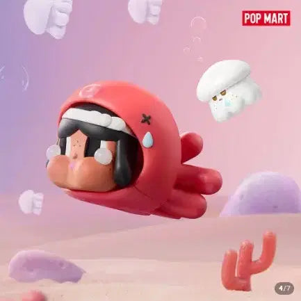 [BUNJANG] Pop Mart Authentic CryBaby Tears Sea Octopus Figure (Sealed) / 팝마트정품 완벽미개봉-크라이베이비 눈물바다 피규어 "문어"