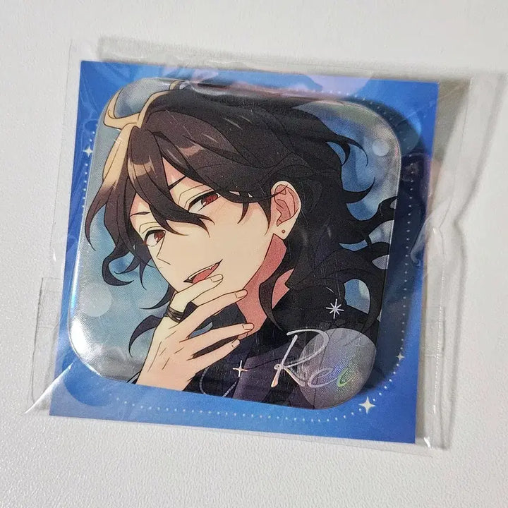 [BUNJANG] Ensemble Stars Rei Mid-Star Square Badge / 앙스타 레이 중스타 사각 뱃지 캔뱃지