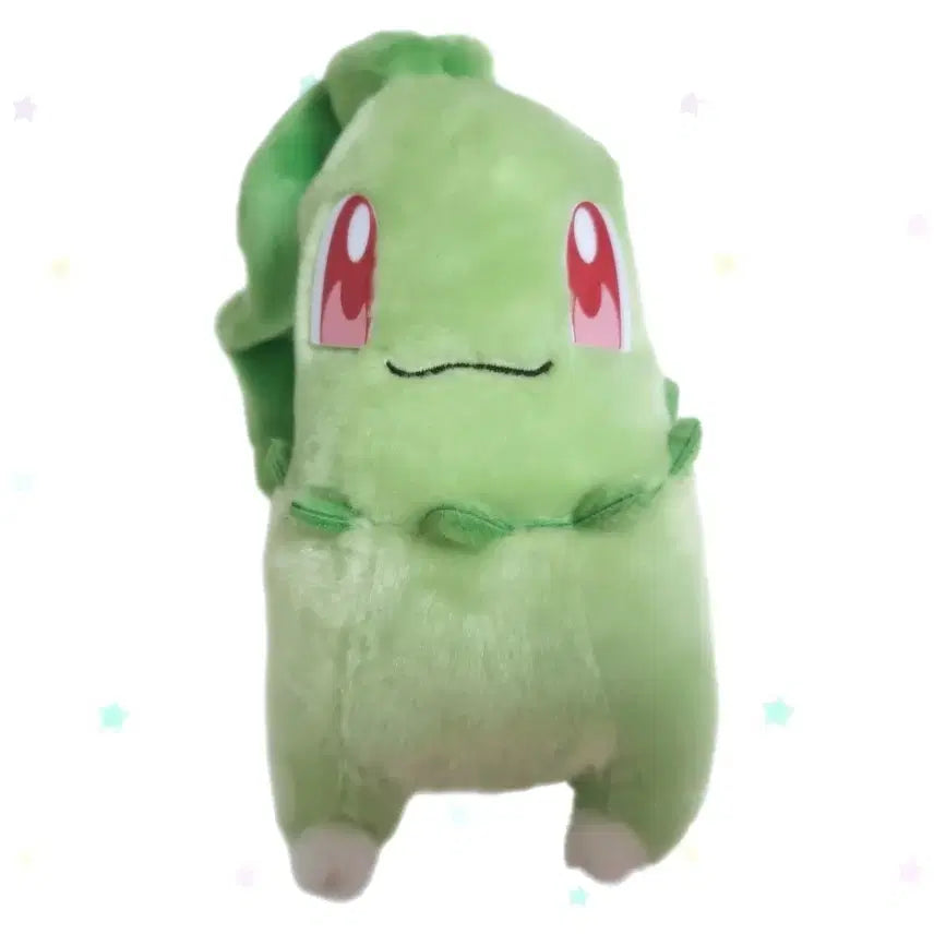 [BUNJANG] Pokemon Chikorita "I Choose You!" Plush / 포켓몬스터 치코리타 너로 정했다! 누이구루미