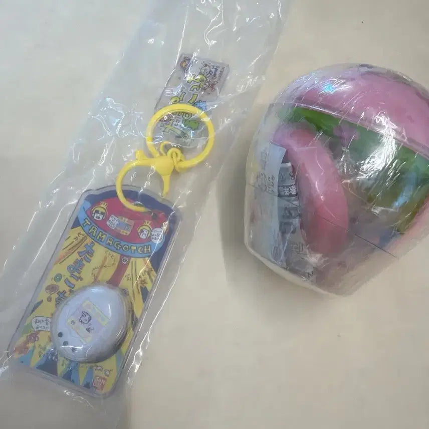 [BUNJANG] Tamagotchi Capsuleum Terrarium Flowerwatch Custom Keychain Set / 다마고치 캡슐리움 테라리움 플라워치 커스텀키링