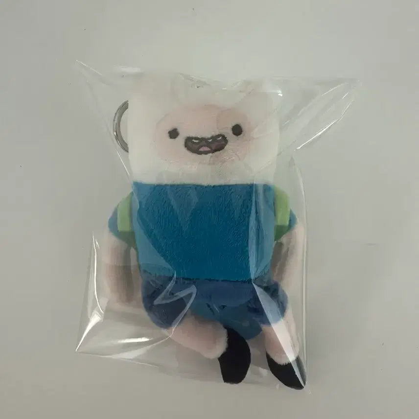 [BUNJANG] Adventure Time Finn Plush Keychain New / 어드벤쳐타임 핀 인형 키링 새상품