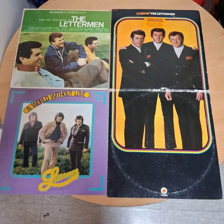 [BUNJANG] Vintage Old Pop Lettermen LP Bundle Set / 7장 일괄 빈티지 올드팝 레터멘 LP 일괄 할인