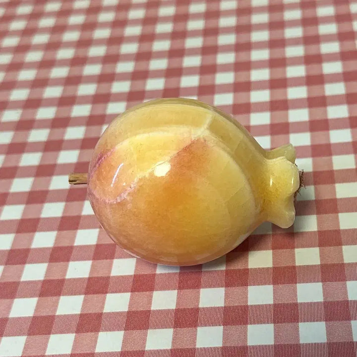 [BUNJANG] Vintage Fruit Paperweight Stone Object / 빈티지 소품 과일 문진 스톤 오브제