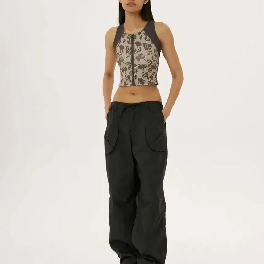 [BUNJANG] Wellbeing Express Wide String Pants / 웰빙익스프레스 Wide String Pants 마지막 가격내림