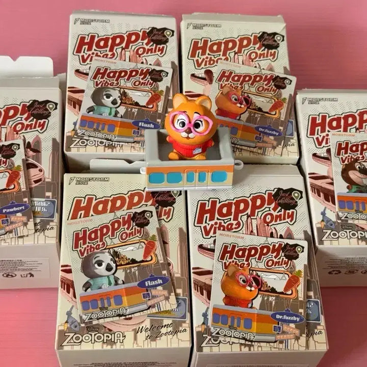 [BUNJANG] Mostom Zootopia Flash (Mr. Big) Train Figure / 모스톰 주토피아 기차 피규어 나무늘보 퍼즈비박사