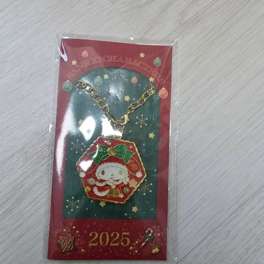 [BUNJANG] Sanrio My Melody 2025 Christmas Novelty Keychain / 산리오 2025년 크리스마스 노벨티  마이멜로디 키링