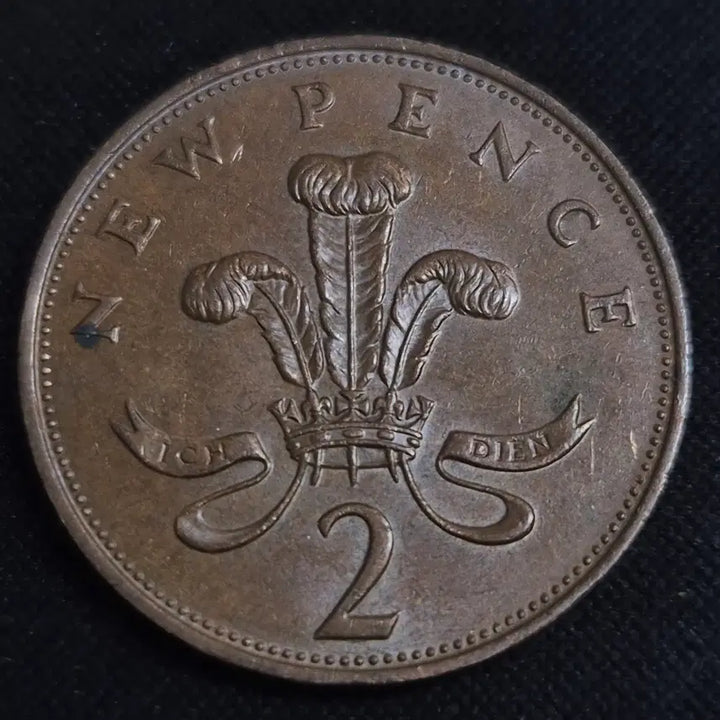 [BUNJANG] 1971 United Kingdom 2 Pence Coin / 1971년 영국 2펜스 동전  [EP. 3353]