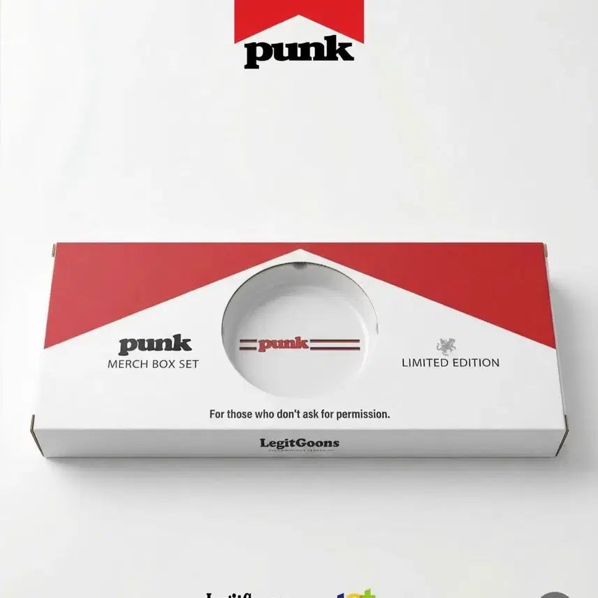 [BUNJANG] Legit Goonz X OTICOTI PUNK Merch Box Set (Sealed) / 리짓군즈 X 오티코티 PUNK 머천 박스 세트 미개봉
