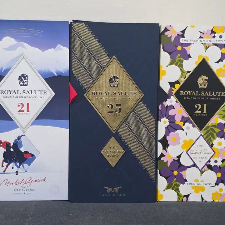 [BUNJANG] Royal Salute Whiskey Empty Bottles Bundle / 로얄살루트 위스키 공병 일괄