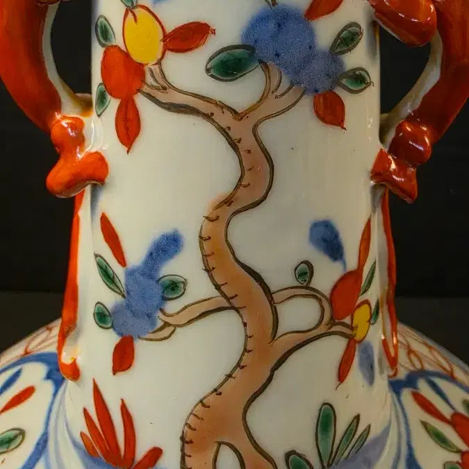 [BUNJANG] Two-Color Glazed Phoenix and Cloud Motif Vase / 260527-4 투채 투각운봉문 양이장경병