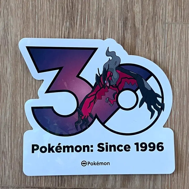 [BUNJANG] Pokemon 30th Anniversary Yveltal Sticker - Pop-up Forest Metamon / 이벨타르 포켓몬 30주년 스티커 팝업 포레스트 메타몽 성수 올영