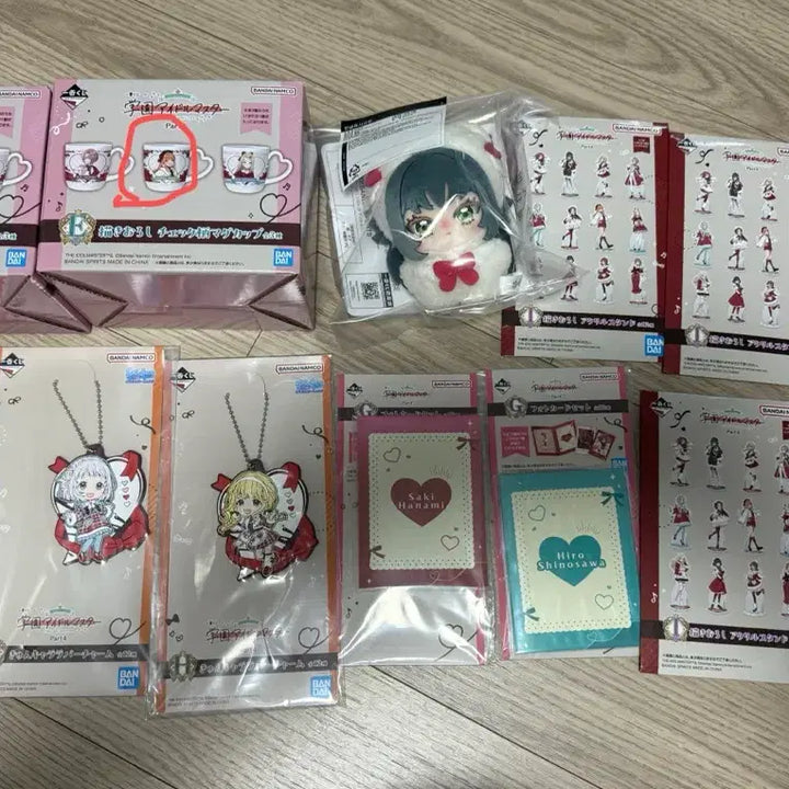 [BUNJANG] The Idolmaster Ichiban Kuji E &amp; F Prize Bundle Set / (새상품 일괄)제일복권 아이돌마스터 E,F상 외 일괄