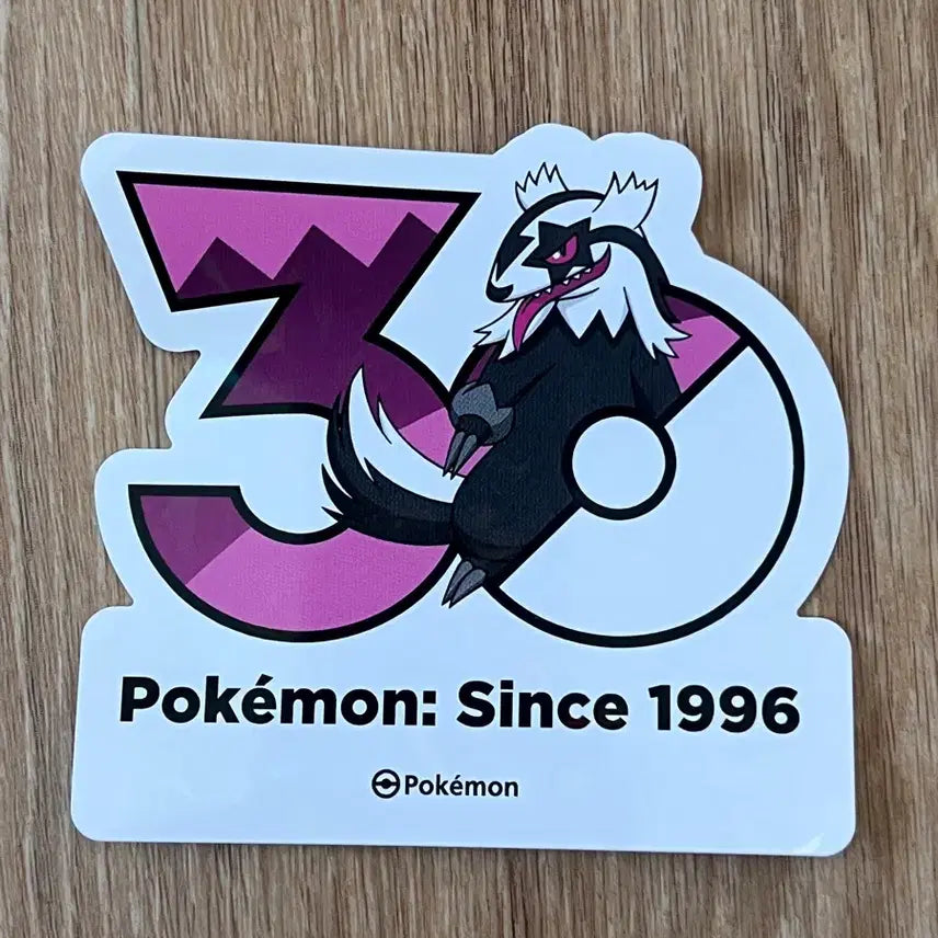 [BUNJANG] Pokemon Galarian Starly 30th Anniversary Sticker (Popup Forest Metamon) / 가라르 직구리 포켓몬 30주년 스티커 팝업 포레스트 메타몽 성수 올영