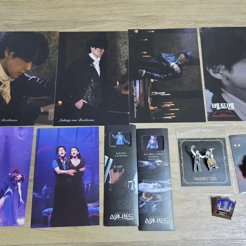 [BUNJANG] Musical MD Badge &amp; Special Benefit Set / 뮤지컬 MD 뱃지, 특전 개별일괄