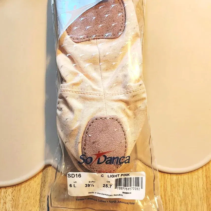 [BUNJANG] Sodansa SD16 Ballet Shoes - Light Pink - Size 240C (Medium Width) - New / 발레슈즈 새상품 240C