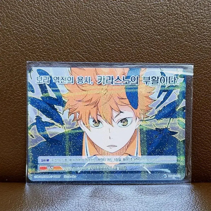 [BUNJANG] Haikyuu!! Karasuno High Hinata Shoyo Rare Card / 하이큐 바보카 명장면 히나타 쇼요 레어 카드