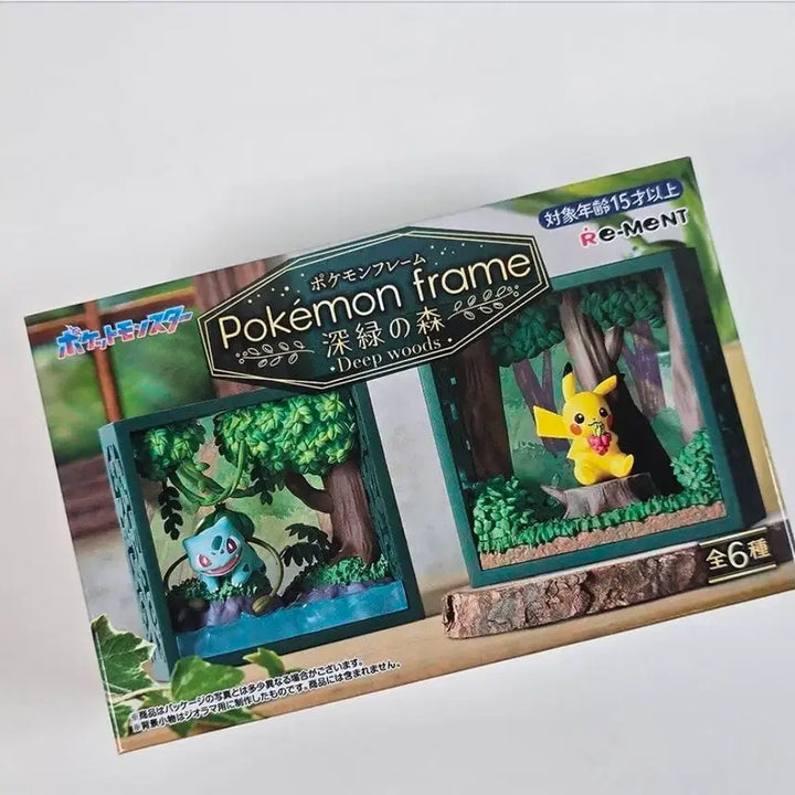 [BUNJANG] Re-Ment Pokemon Frame Forest Mokuyou Figure / 리멘트 포켓몬 프레임 숲 - 모크나이퍼