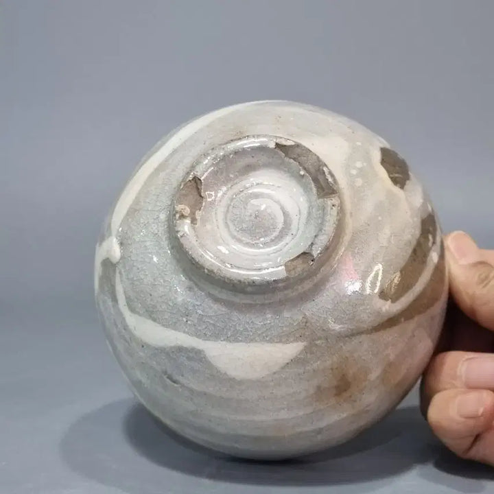 [BUNJANG] Antique Vintage Ceramic Tea Bowl / 골동품 빈티지 도자기 찻잔 오목다완. 지름 12 높이 8.3