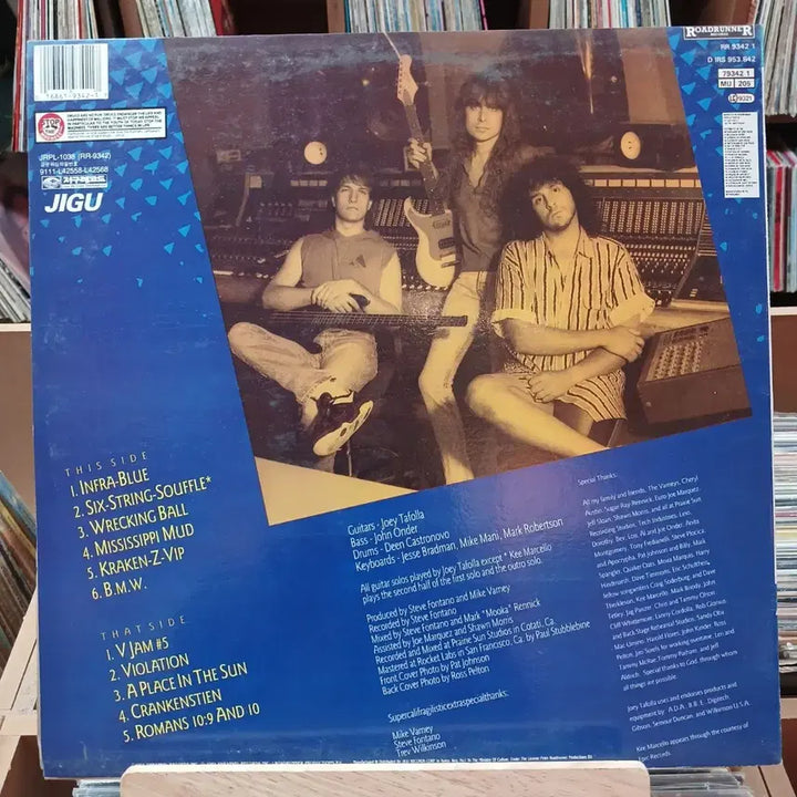 [BUNJANG] Joy Division Infra_Blue LP / 민트 희귀 기타리스트 조이 타폴라 Infra_Blue LP