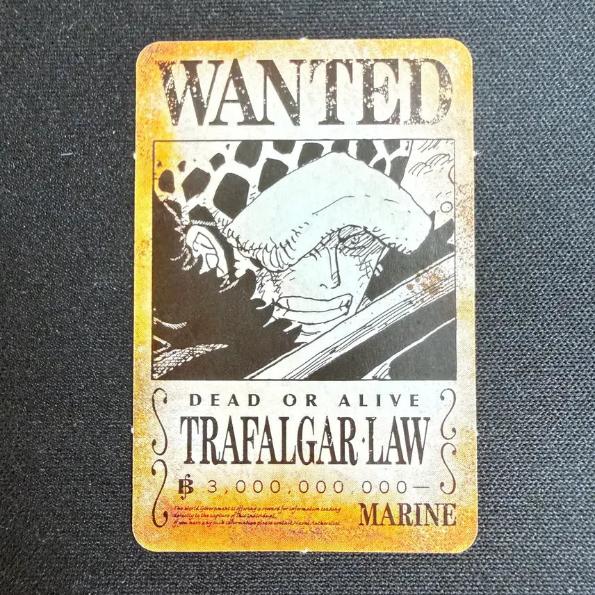 [BUNJANG] One Piece Trafalgar Law 2024 Limited Edition Mini Card Set (Graded Quality) / [등급용 최상급] 2024 점프 한정 원피스 [로우] 미니 카드 2종