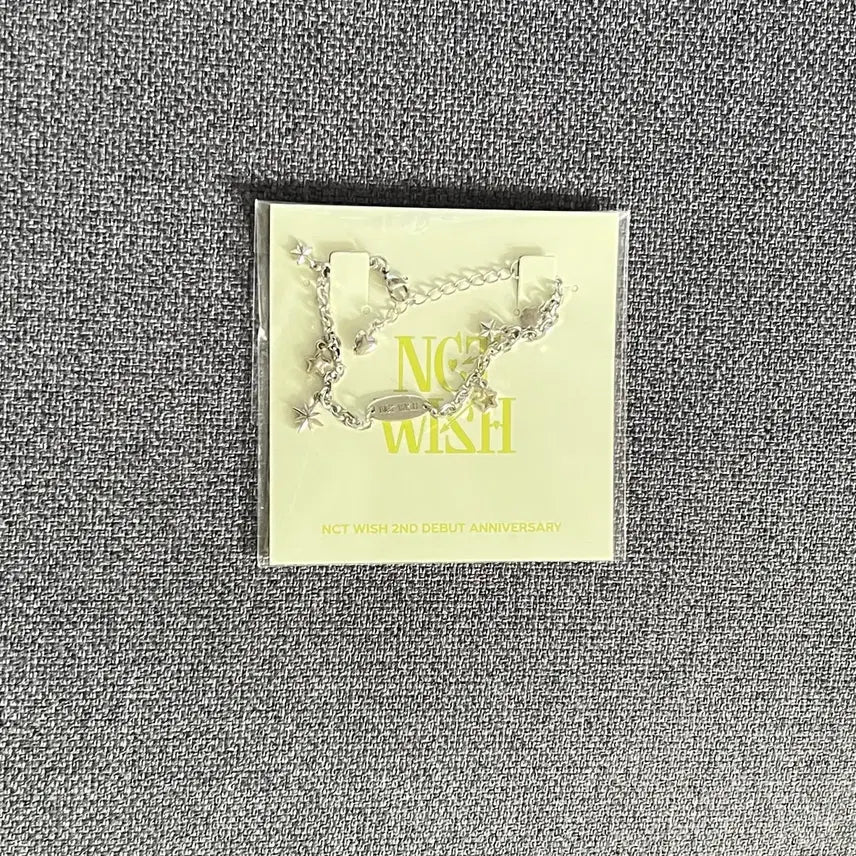 [BUNJANG] NCT WISH 2nd Anniversary Metal Bracelet / 엔시티위시 2주년 메탈 팔찌