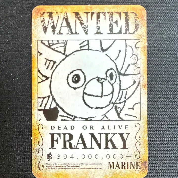 [BUNJANG] One Piece Franky Limited Edition 2024 Mini Card Set / [등급용 최상급] 2024 점프 한정 원피스 [프랑키] 미니 카드 2종