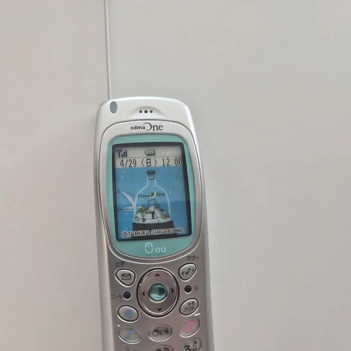 [BUNJANG] au Y2K Flip Phone Mock-up Model / 일본 고전 y2k au 일본 핸드폰 모형폰 바형 목업폰