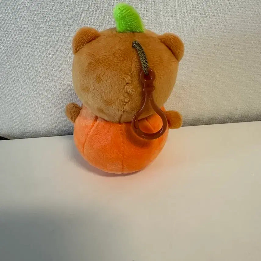 [BUNJANG] Kakao Friends Pumpkin Ryan Doll Keychain / 호박 라이언 인형 키링