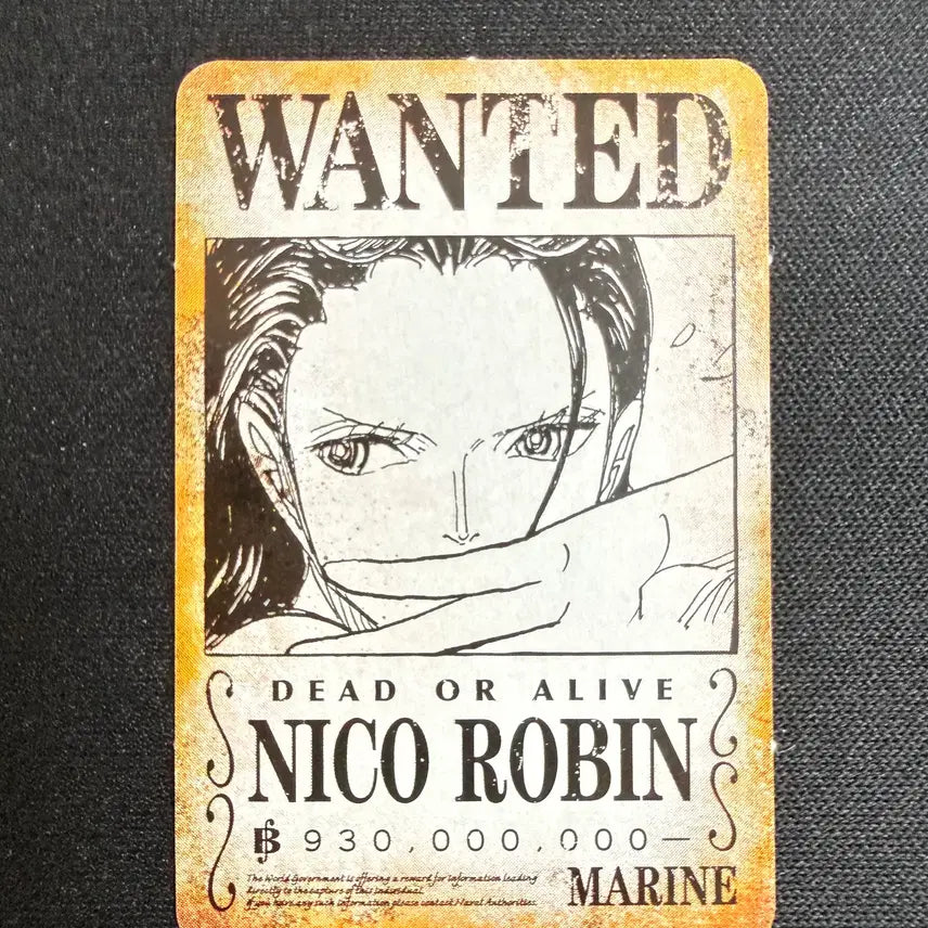 [BUNJANG] One Piece Robin 2024 Jump Limited Edition Mini Card Set / [등급용 최상급] 2024 점프 한정 원피스 [로빈] 미니 카드 2종