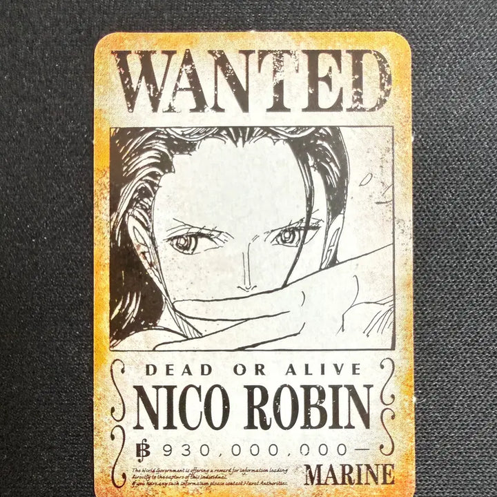 [BUNJANG] One Piece Robin 2024 Jump Limited Edition Mini Card Set / [등급용 최상급] 2024 점프 한정 원피스 [로빈] 미니 카드 2종