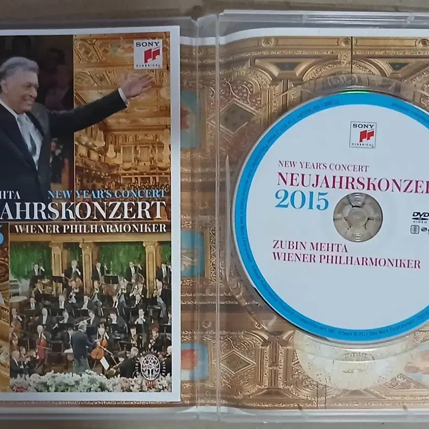 [BUNJANG] Sony Philharmonic 2015 DVD / SONY 주빈 메타 빈 필하모닉 2015 DVD