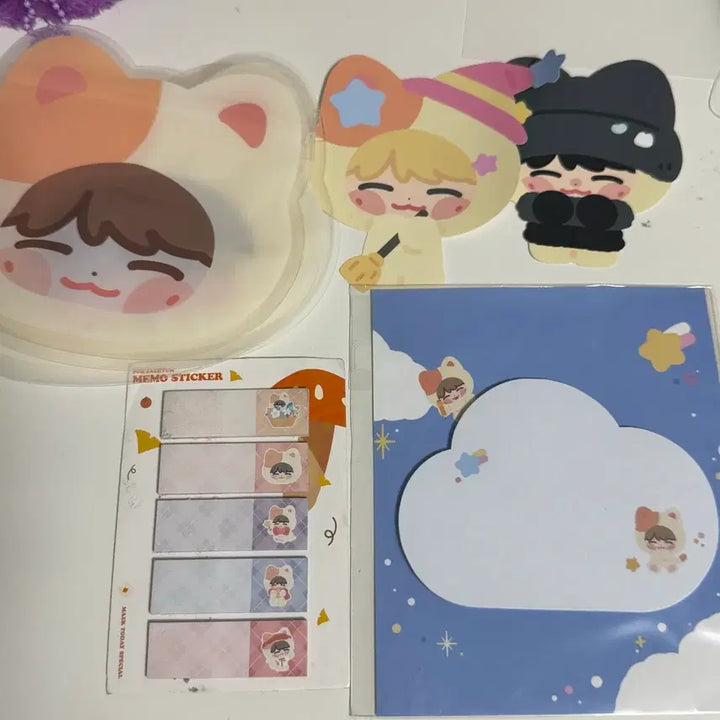[BUNJANG] NCT Jaehyun Cheese Jaehyun Sticker Keyring / 엔시티 재현 정재현 치즈잰 스티커 키링 다님 물품 양도