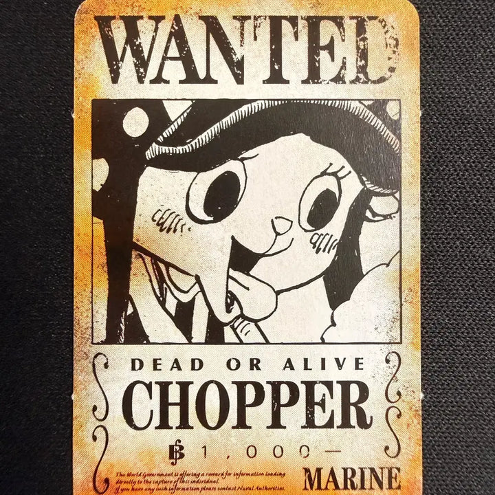 [BUNJANG] One Piece Chopper Mini Card 2-Type Set (2024 Jump Limited Edition, High-Grade) / [등급용 최상급] 2024 점프 한정 원피스 [쵸파] 미니 카드 2종