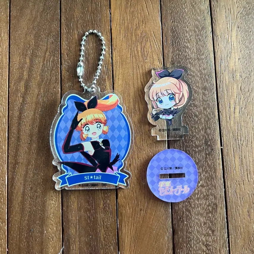 [BUNJANG] Magical Angel Creamy Mami Acrylic Keyring/Stand Set / 천사소녀 네티 아크릴 키링/스탠드 세트