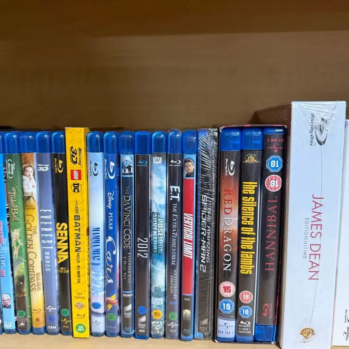 [BUNJANG] Various Blu-ray Box Sets: Coraline, The Matrix, E.T., James Dean Edition, Spider-Man Limited Edition / 블루레이 코렐라인 비밀의문 매트릭스 ET 등등