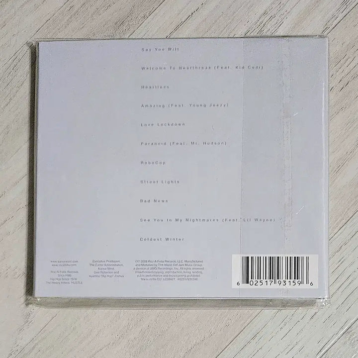 [BUNJANG] Kanye West 808s &amp; Heartbreak Limited Edition Digipak CD / Kanye West - 808s &amp; Heartbreak 한정 디지팩 CD