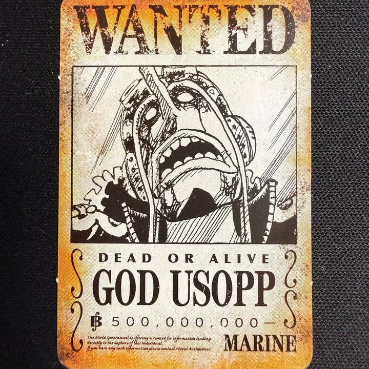 [BUNJANG] One Piece Ussop Limited Edition 2024 Mini Card Set / [등급용 최상급] 2024 점프 한정 원피스 [우솝] 미니 카드 2종