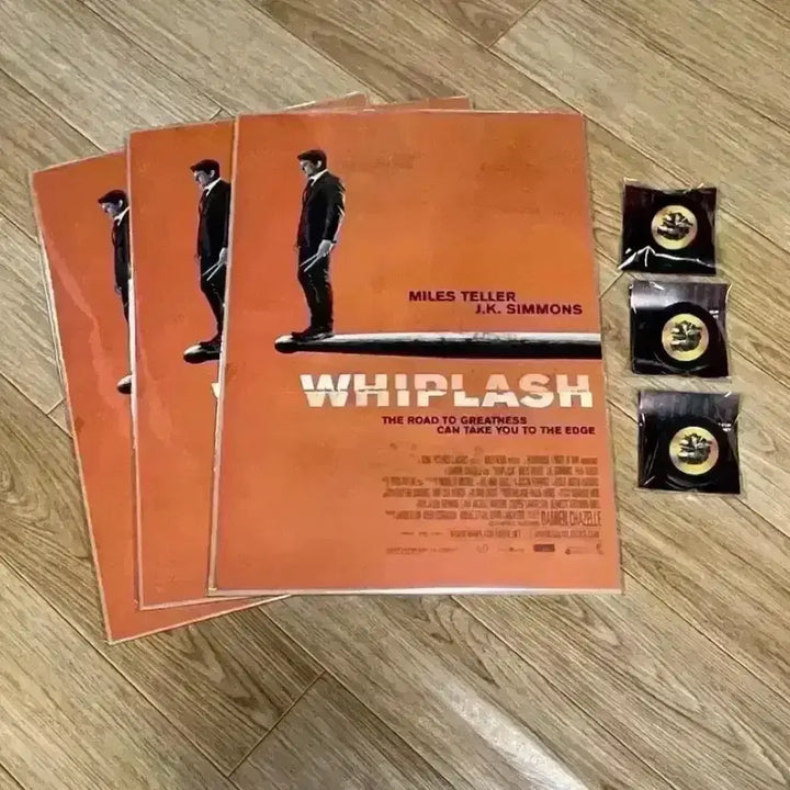 [BUNJANG] Whiplash 10th Anniversary Goods Package A3 Poster + Acrylic Clip Magnet Art Card Set / 위플래쉬 굿즈패키지 A3포스터+아크릴 클립 마그넷 아트카드