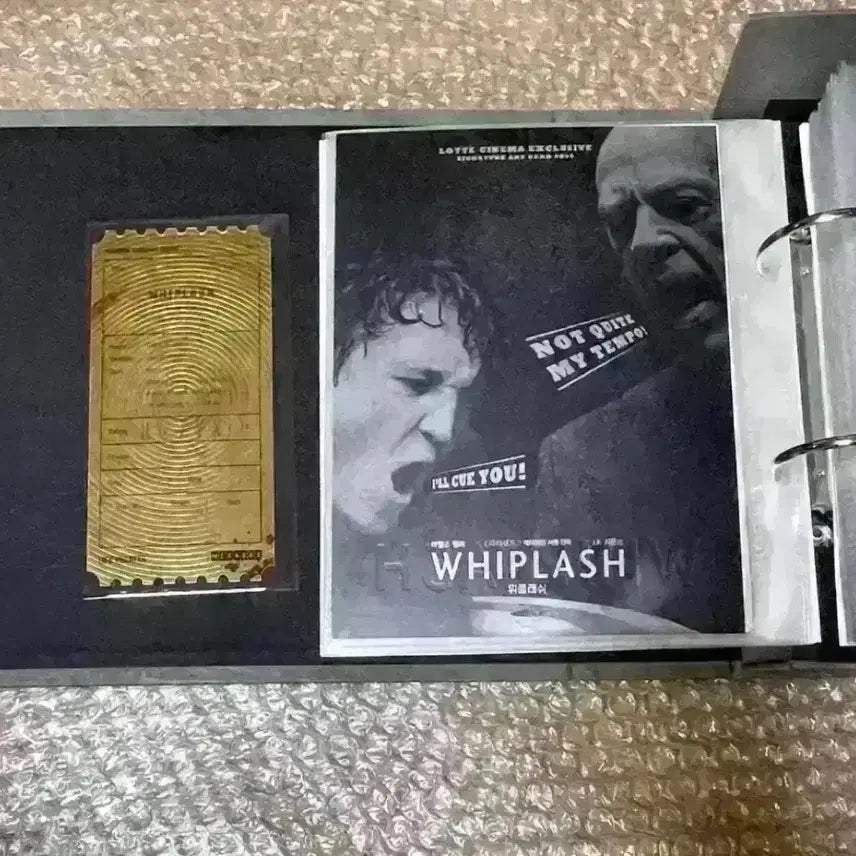 [BUNJANG] Whiplash 10th Anniversary Goods Package A3 Poster + Acrylic Clip Magnet Art Card Set / 위플래쉬 굿즈패키지 A3포스터+아크릴 클립 마그넷 아트카드