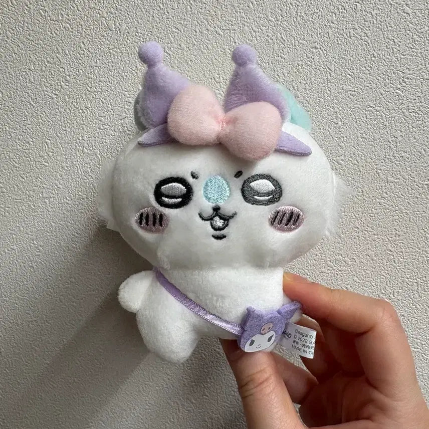 [BUNJANG] Chiikawa Monjakui Kuromi Momonga Mascot / 치이카와 먼작귀 쿠로미 모몽가 마스코트