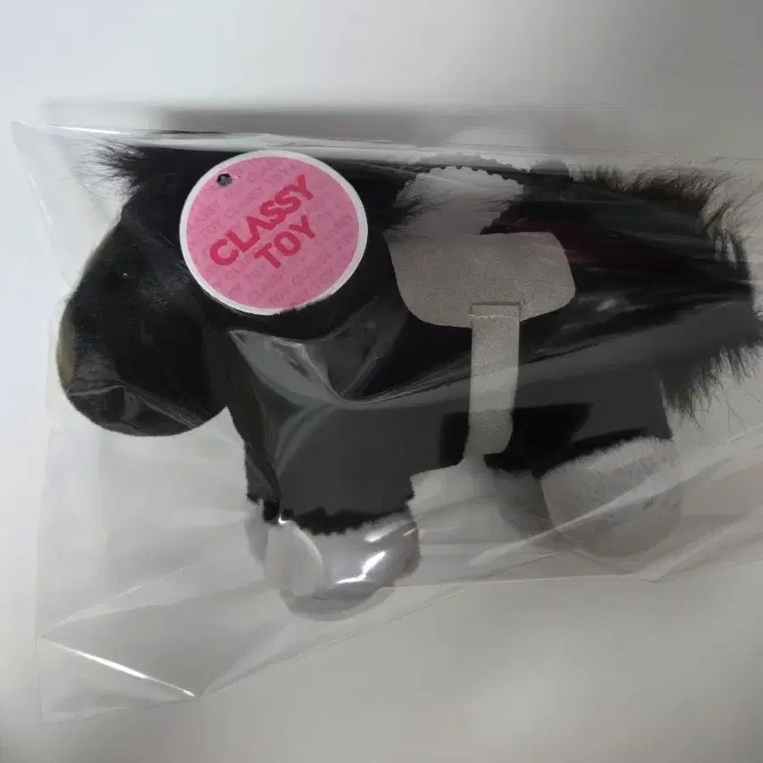 [BUNJANG] Black Horse Keychain Plush Toy / [새상품]검은 말 블랙 말 키링 인형