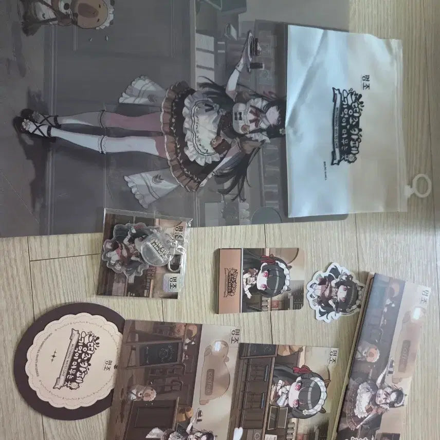 [BUNJANG] Tingjo Cafe Chisa Merchandise Bundle Set / 띵조 카페 치사 굿즈 일괄