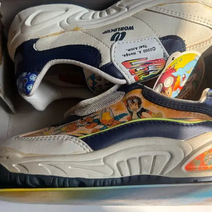 [BUNJANG] Digimon World Cup Character Sneakers Size 210 / 월드컵 파워디지몬 캐릭터 운동화 새상품